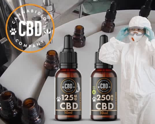 Flesjes afvullen cbd olie voor katten